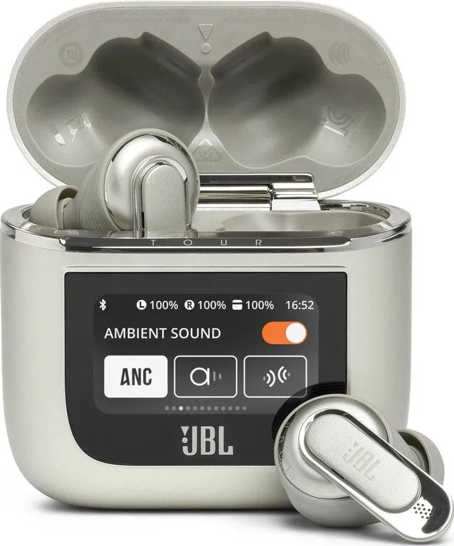 Auriculares Internos Inalámbricos Jbl Tour Pro 2 Verdaderos, Champán