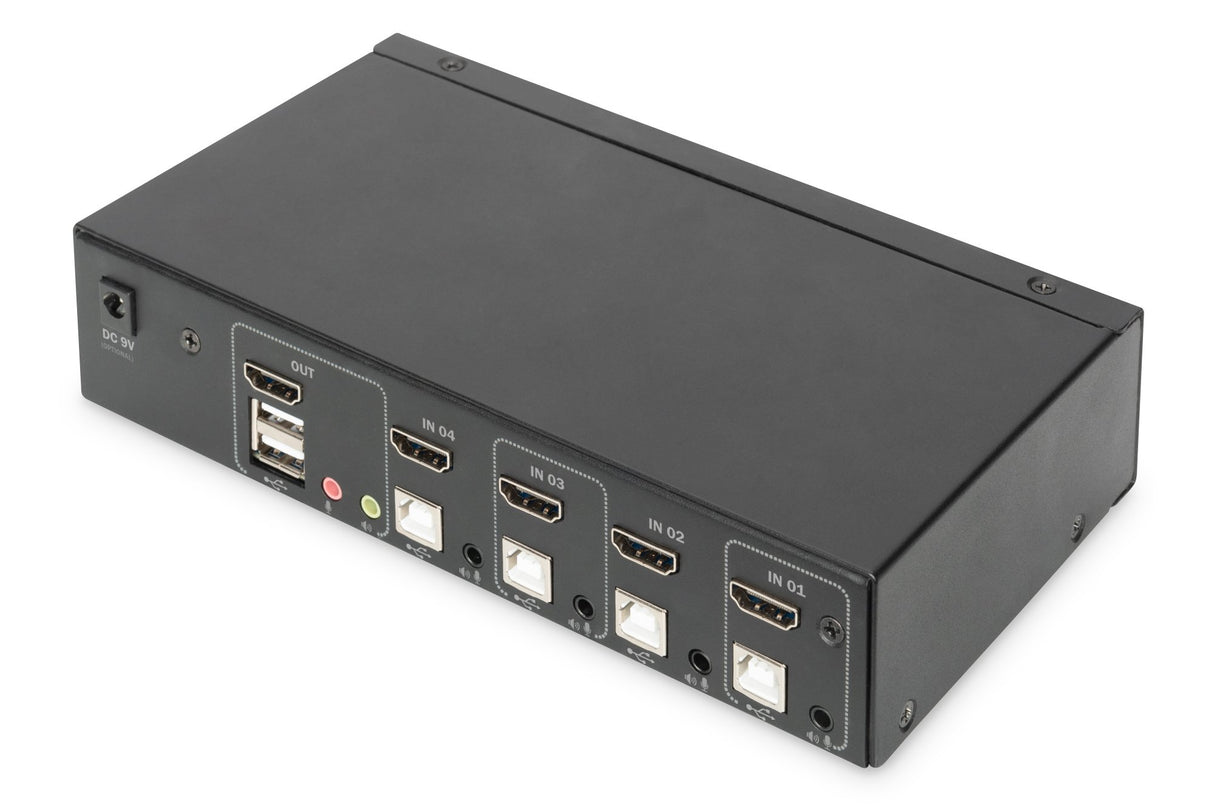 EAN 4016032468639 - Digitus DS-12880 interruptor KVM Negro imagen 5