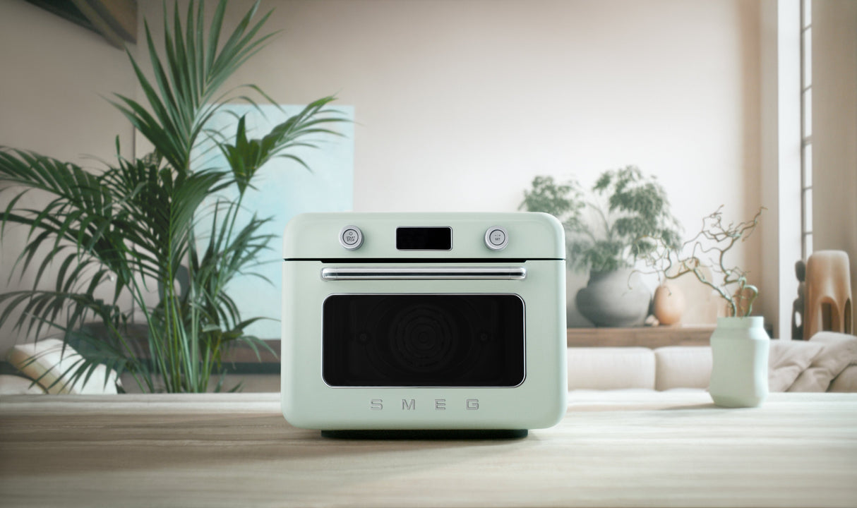 EAN 8017709333881 - Smeg COF01PGEU horno de vapor Pequeño Verde Botones, Giratorio imagen 19