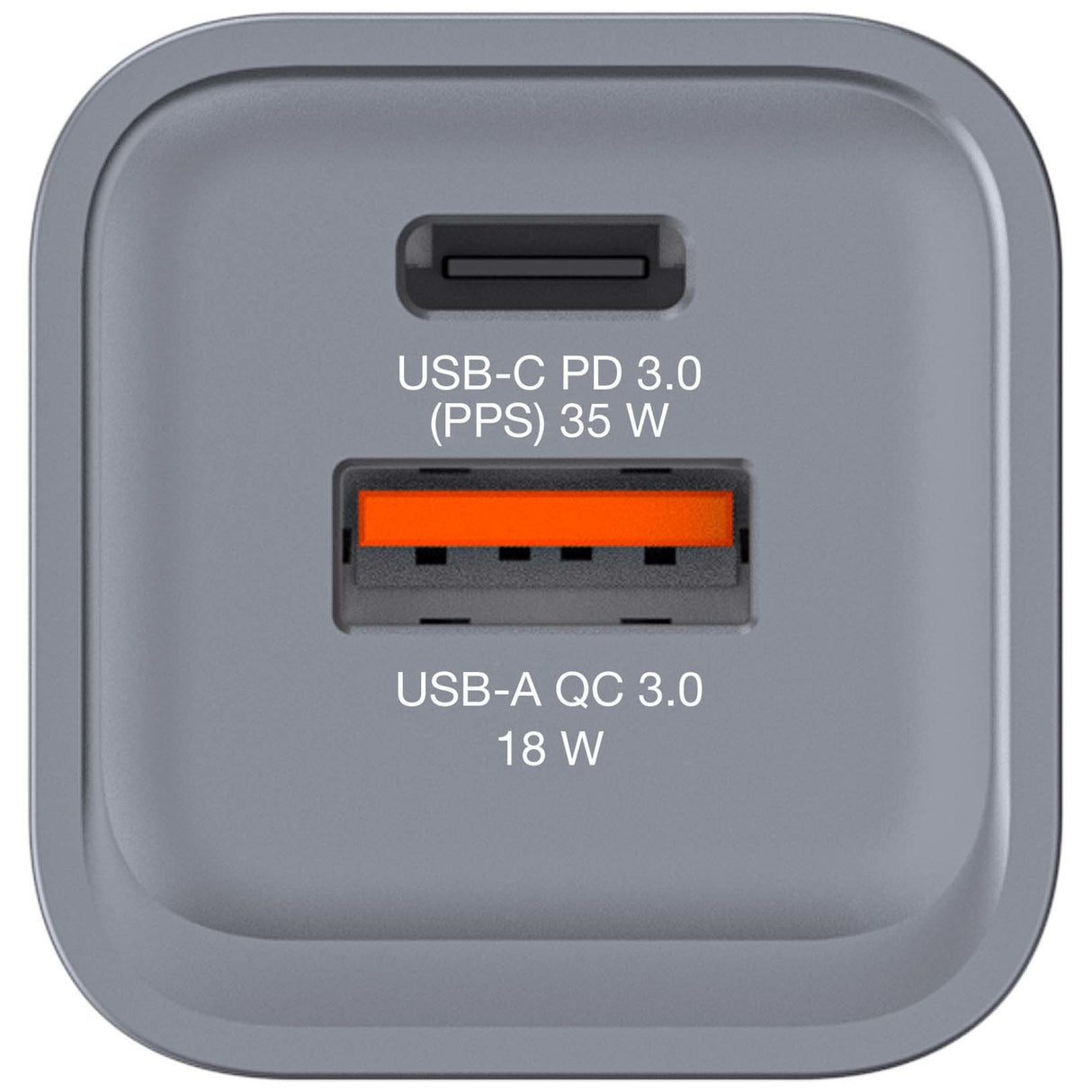 Cargador De Pared Universal Verbatim Gnc-35 1xusb Tipo-C 1xusb 35w
