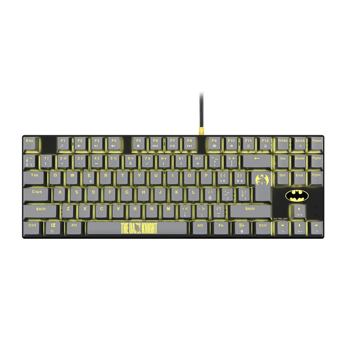 EAN 8436563094347 - Blade Gaming BATPCKEY teclado Juego QWERTY Negro, Amarillo imagen 1