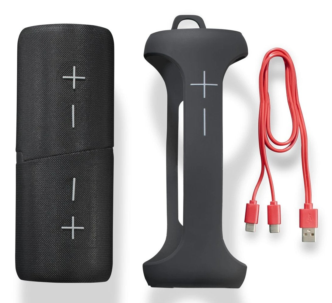 Hama Twin 4.0 Altavoz Portatil - Potencia 30w - Bluetooth - Usb-C - Bateria 4000mah - Rango 10m - Antideslizante -