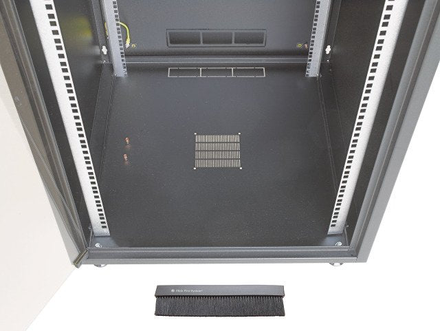 Netzwerkschrank Office 12he 600x600mm Ral9005 (Speditionsversand)