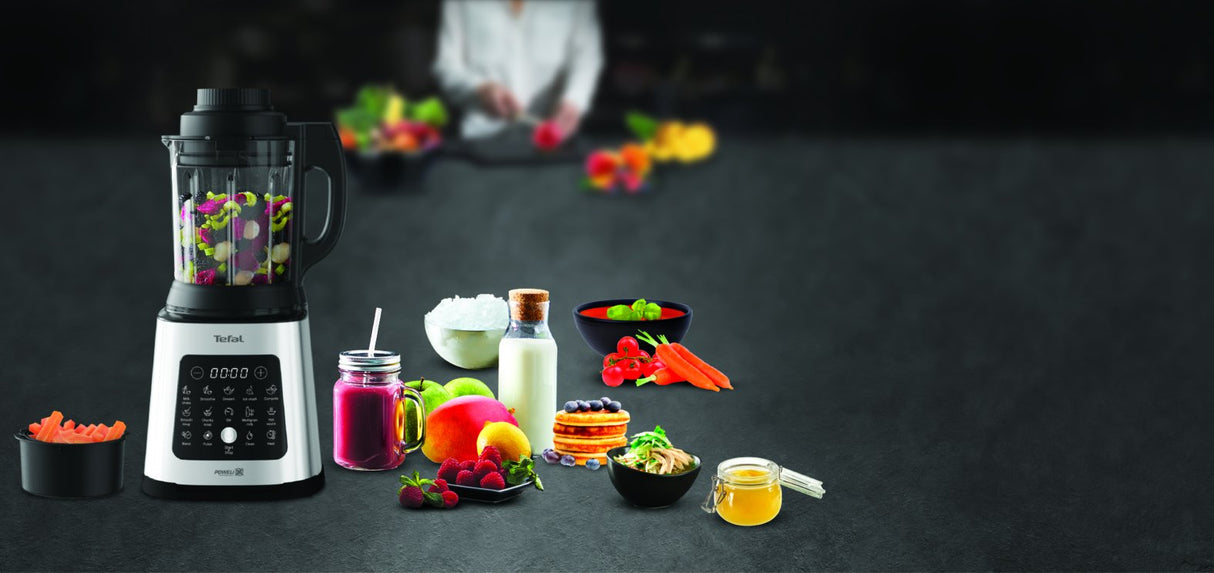 Batidora Tefal Bl83sd30, 1,75 L, Bote De Cristal, Plata