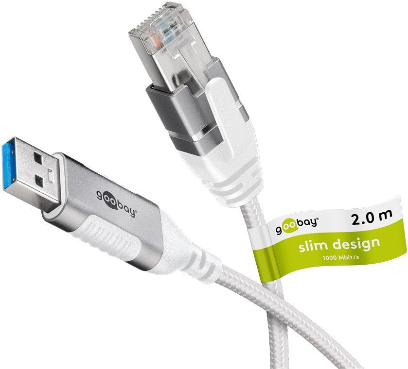 EAN 4040849743795 - Goobay 74379 cambiador de género para cable USB 3.0 type A RJ45 Blanco imagen 11