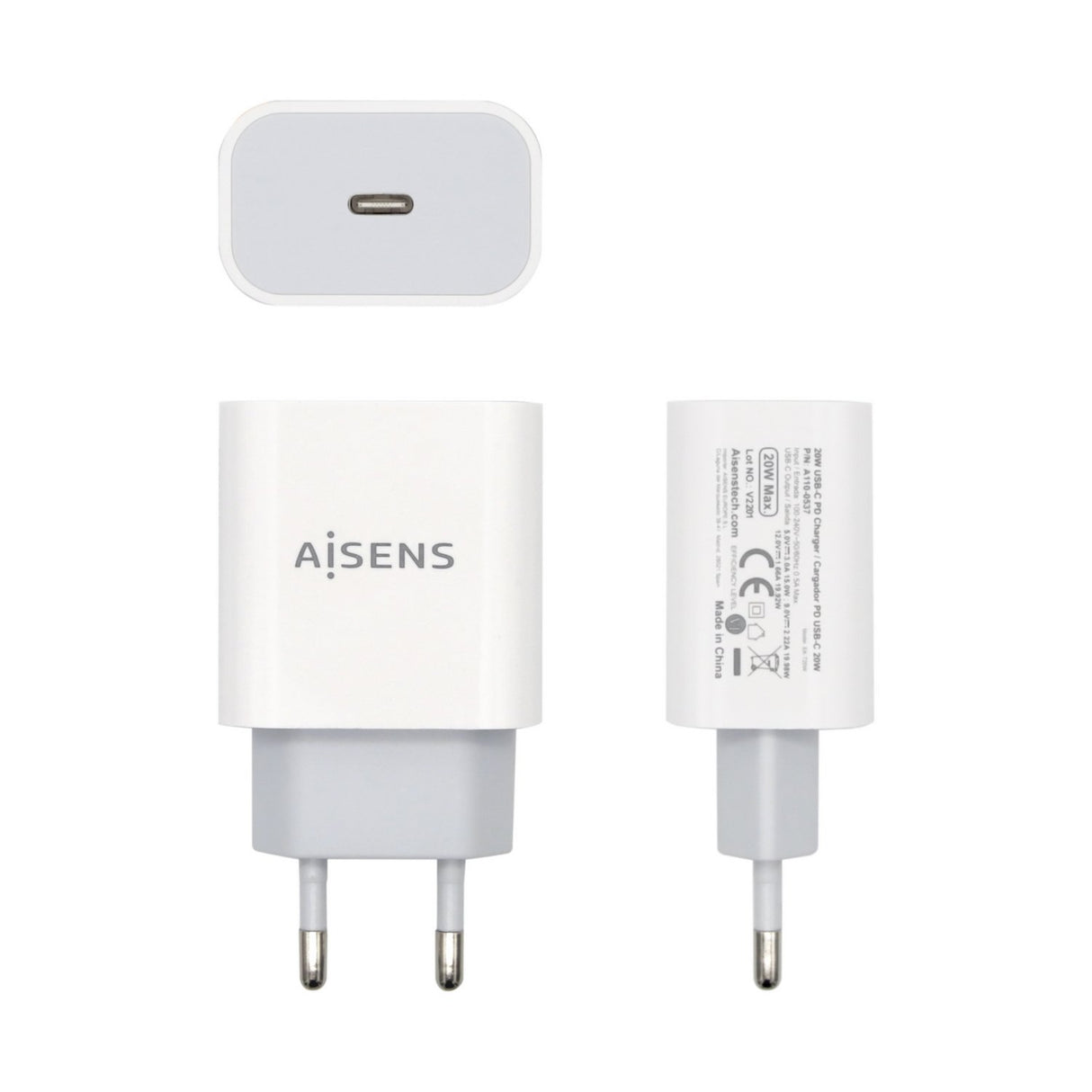 EAN 8436574706147 - AISENS A110-0537 cargador de dispositivo móvil Videocámara digital, Cámara digital, Teléfono móvil, Smart imagen 2
