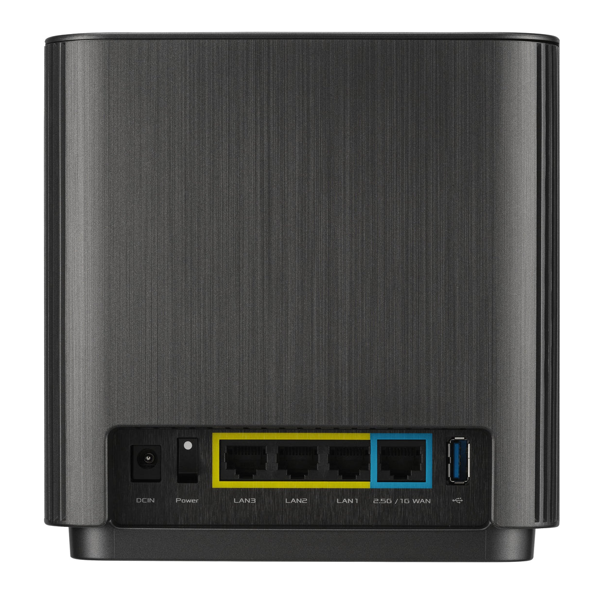 EAN 4711081743965 - ASUS ZenWiFi AX (XT9) AX7800 1er Pack Schwarz Tribanda (2,4 GHz/5 GHz/5 GHz) Wi-Fi 6 (802.11ax) Negro 4 I imagen 2