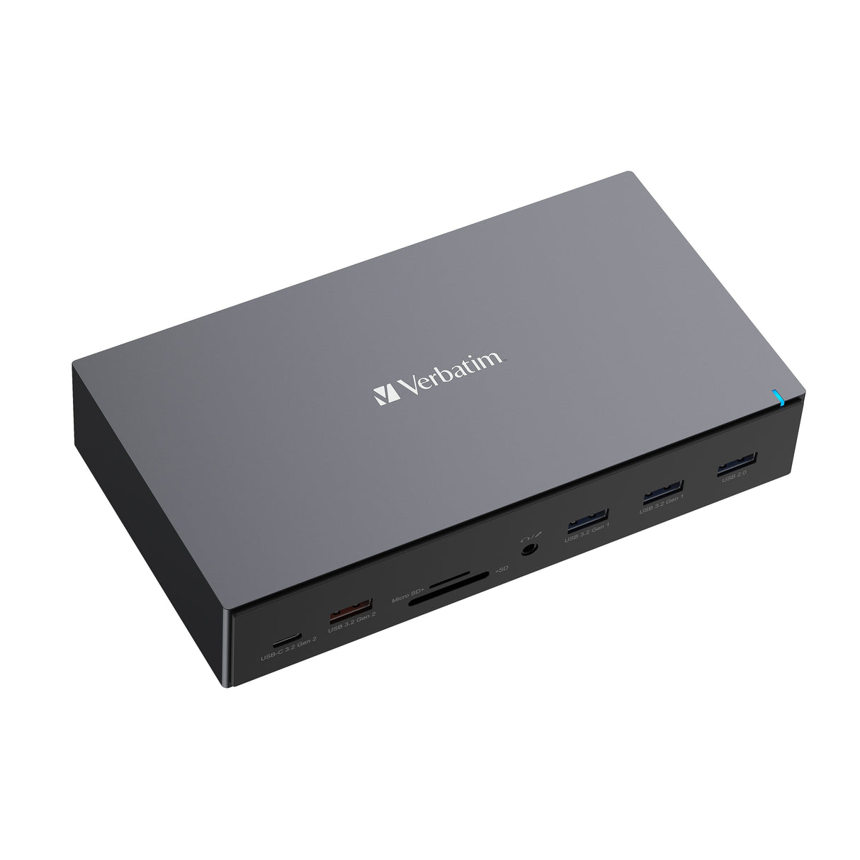 Verbatim Usb-C Pro Dockingstation Cds-17 Con Hdmi/4k/Rj45/Usb-A/Usb-C/Sd