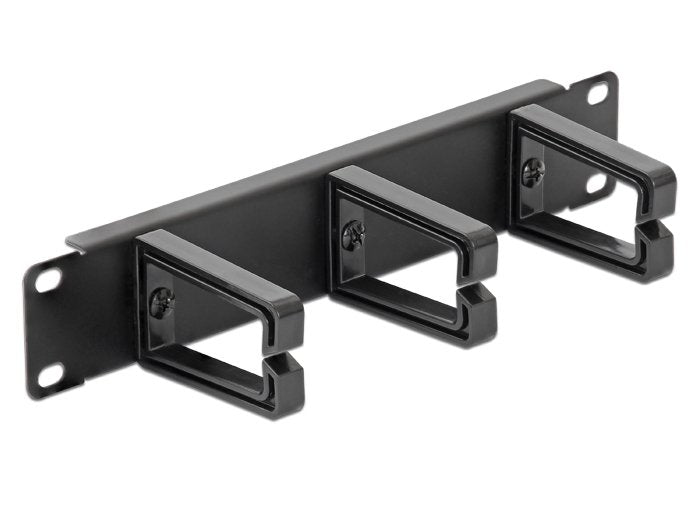 Delock 10" Kabelmanagement-Panel 1he Negro