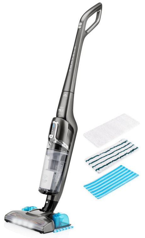 Eta Eta624590000 Aspiradora De Mano Fortelo, Inalámbrica, Autonomía 50 Min., Depósito De Polvo 1 L, Gris