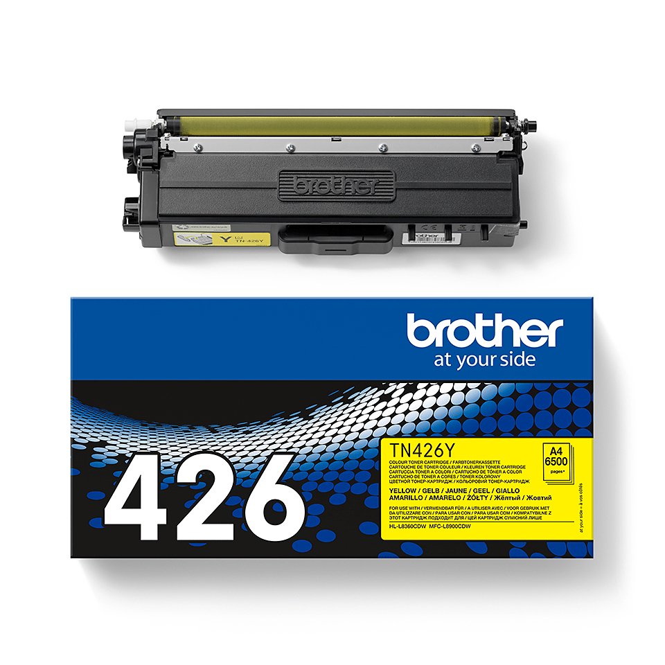EAN 4977766771795 - Brother TN-426Y cartucho de tóner 1 pieza(s) Original Amarillo imagen 4