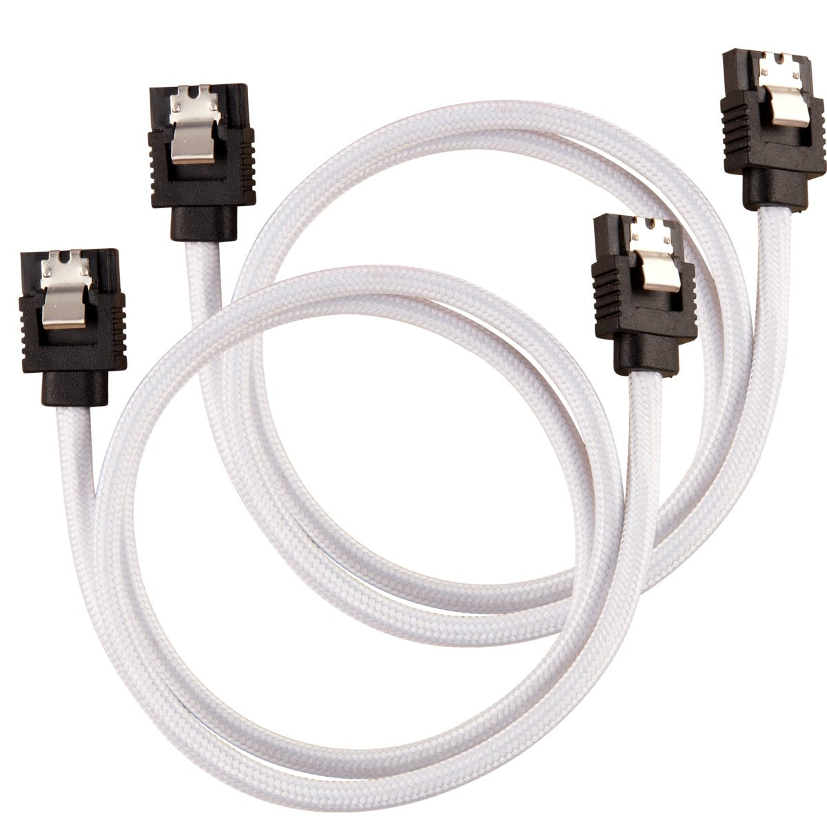 Corsair Cc-8900253 Cable De Sata 0,6 M Negro, Blanco