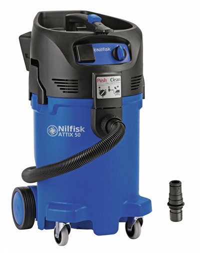 EAN 7319519672862 - Nilfisk Nass-/Trockensauger ATTIX 50-21 PC CL R 47 L Aspiradora de tambor Seca y húmeda 1400 W Sin bolsa imagen 1