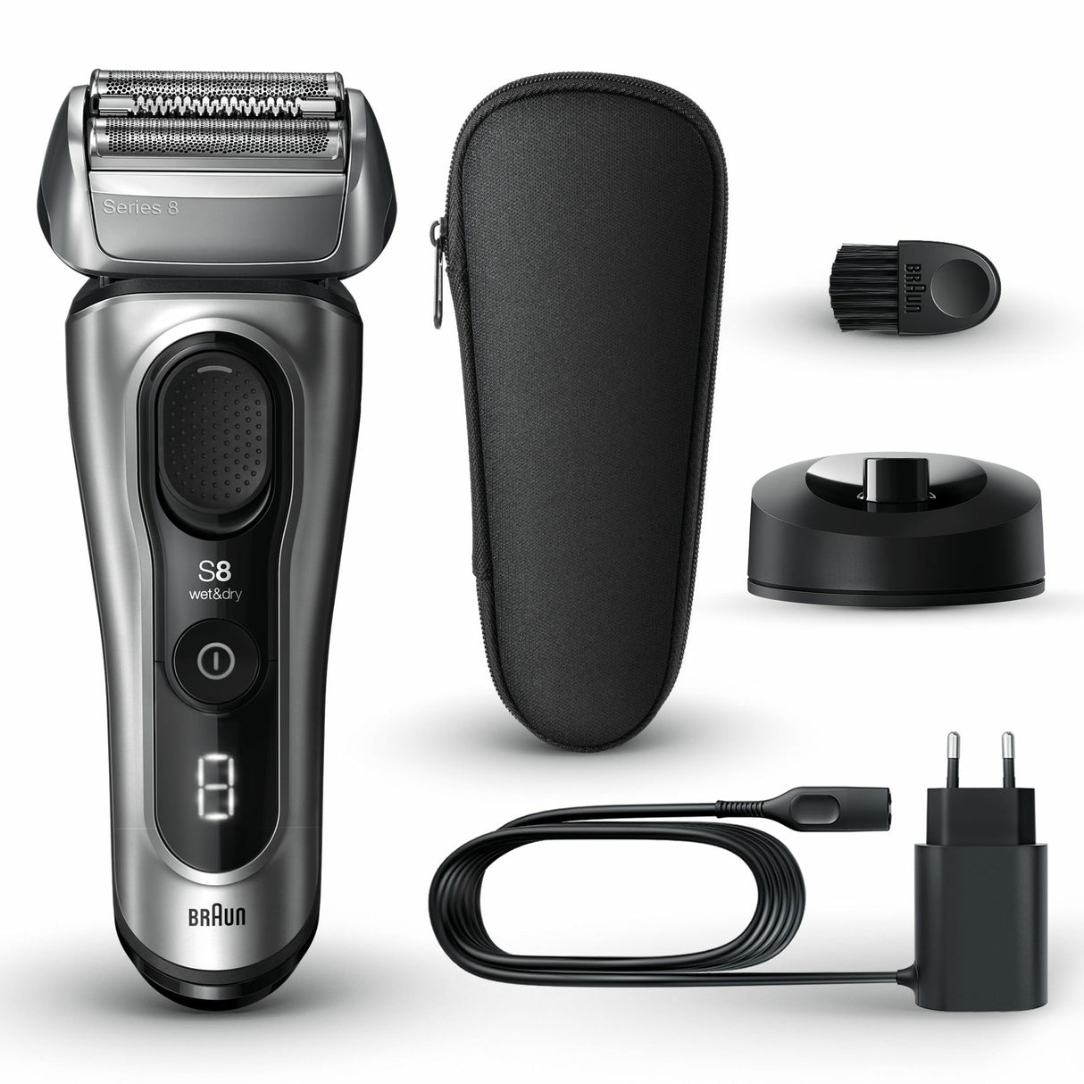 EAN 7500435218016 - Braun Series 8 8517s Recortadora Plata imagen 1