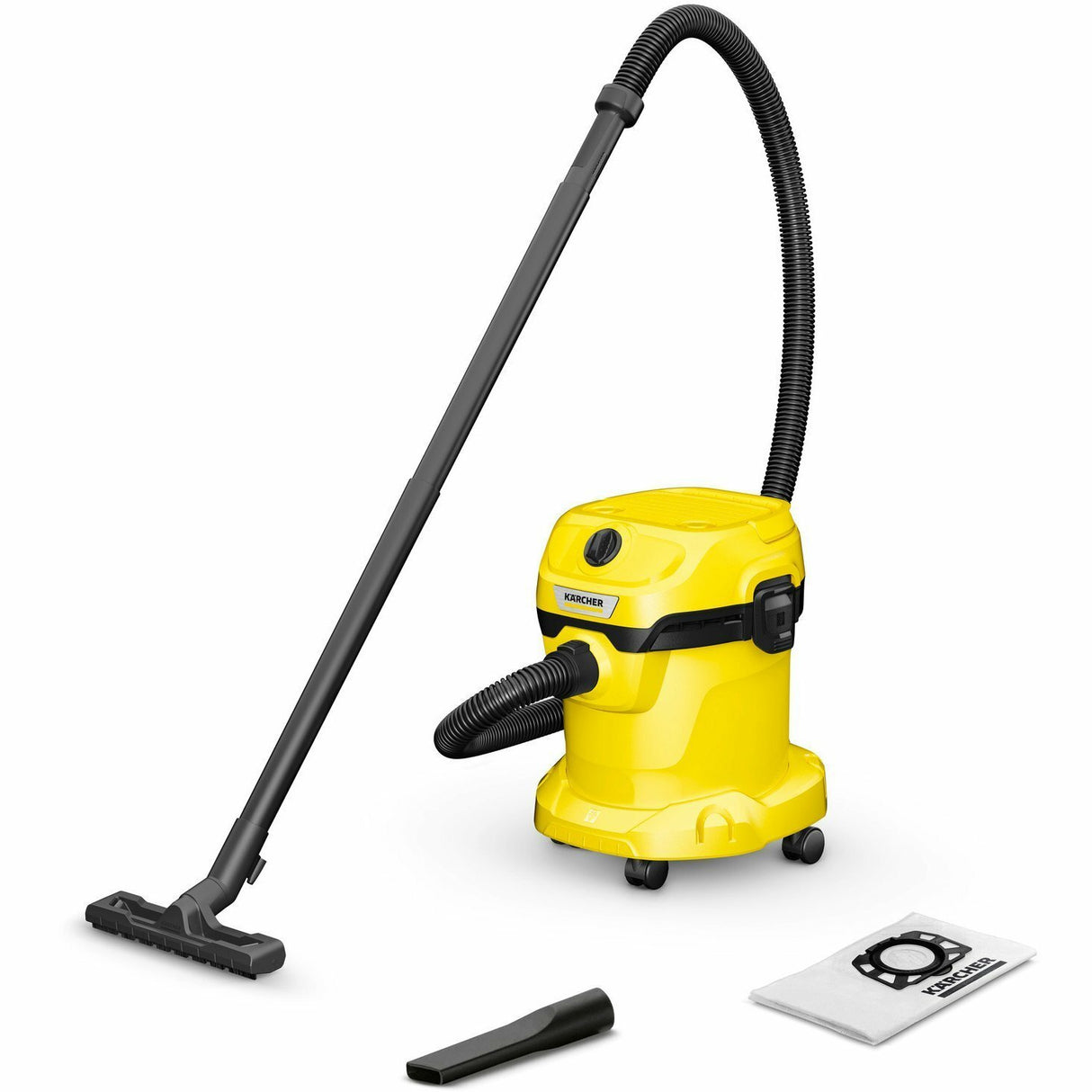EAN 4054278655673 - Kärcher WD 2 PLUS 15 L Aspiradora de tambor Seca y húmeda 1000 W Bolsa para el polvo imagen 1