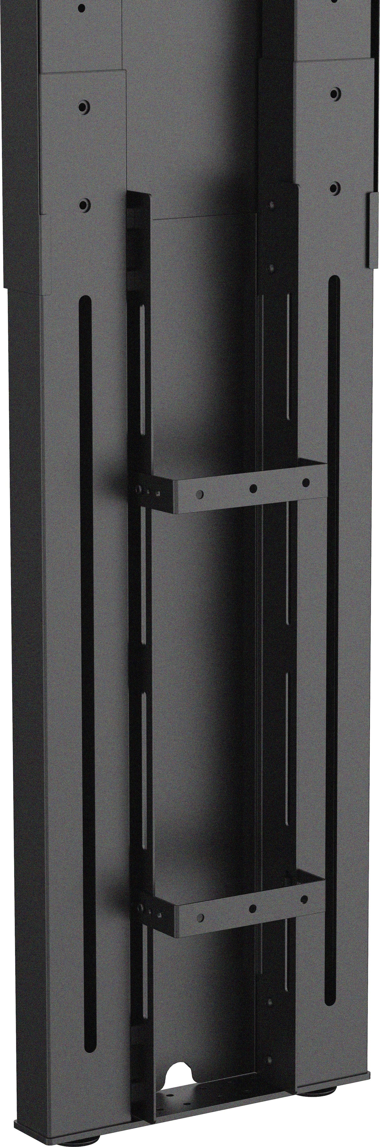 Soporte A Suelo Ajustable Manualmente En Altura Para Pantallas Grandes De Vision Garanta Durante Toda La Vida Til Del Producto De Alta Resistencia Apto Para Pantallas De Hasta 100" Con Tamaos Vesa De Hasta 800 X 600 Se Fija A La Pared Y Tra