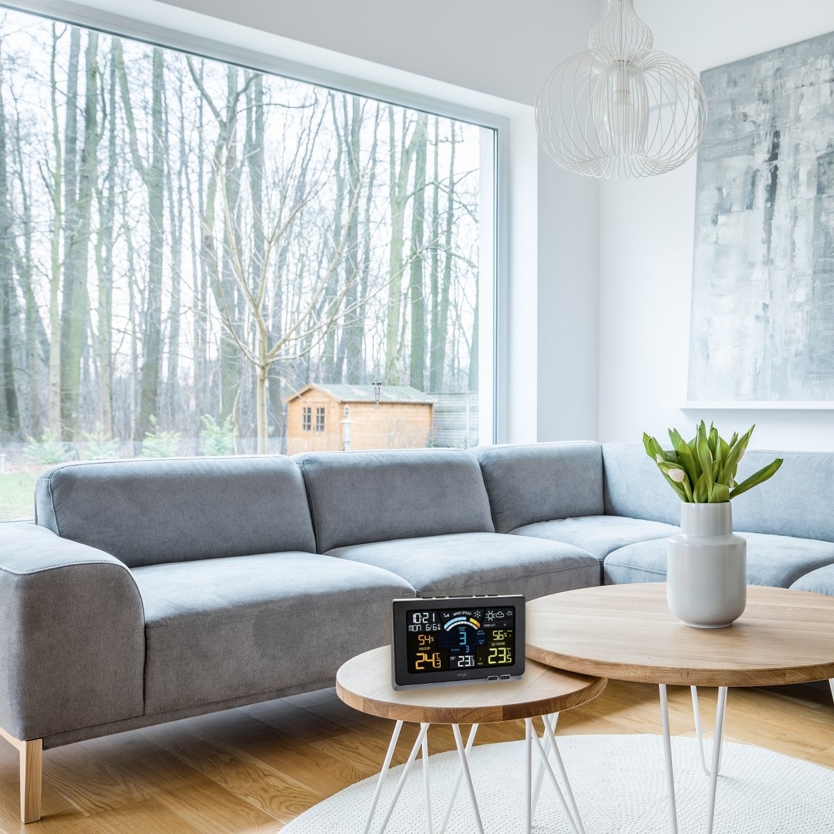 Tfa Estación Meteorológica Inalámbrica Con Anemómetro Spring Breeze 35.1140.01