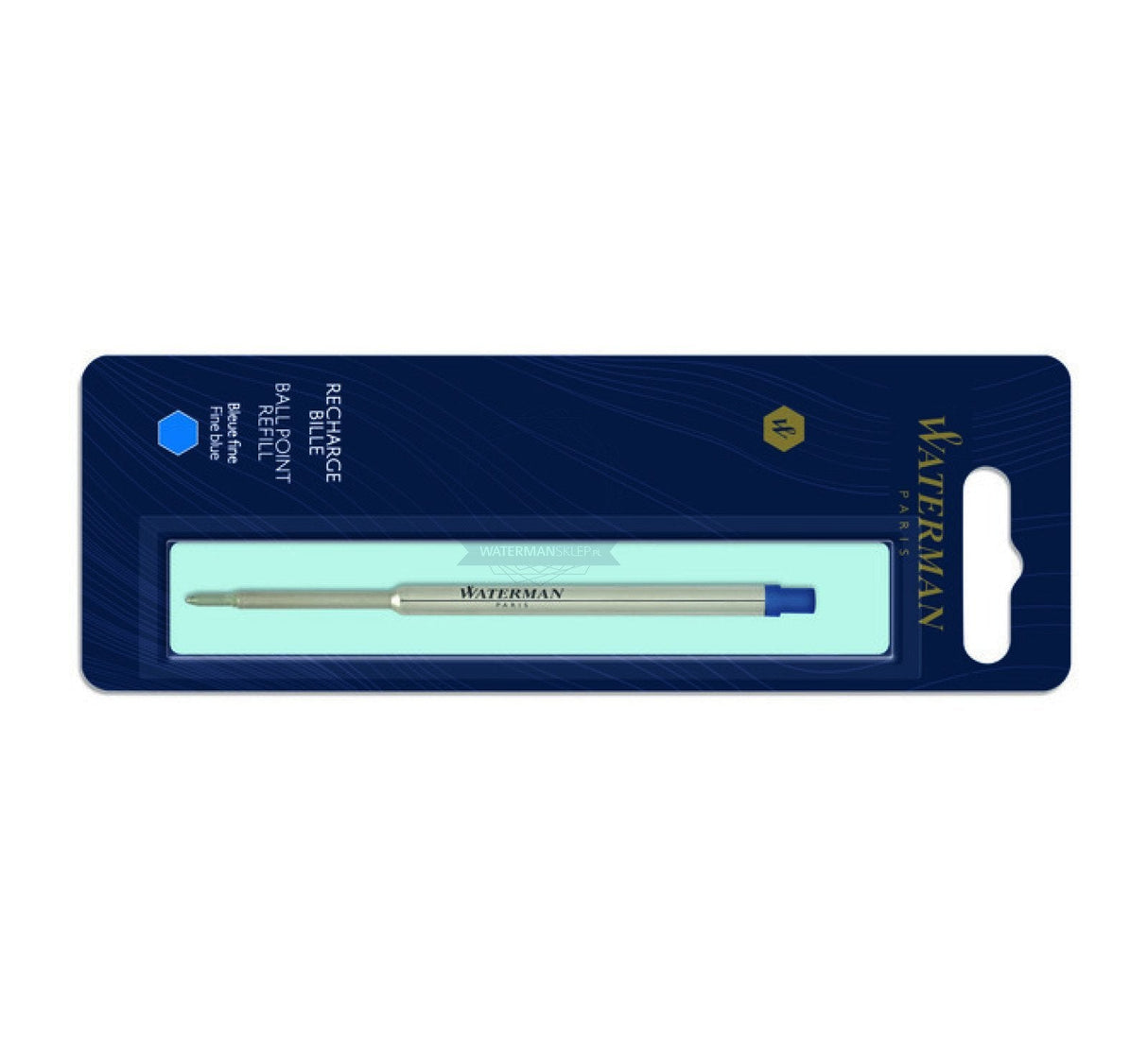 Recambio De Bolígrafo Waterman Standard Maxima Blue F 1 Blister