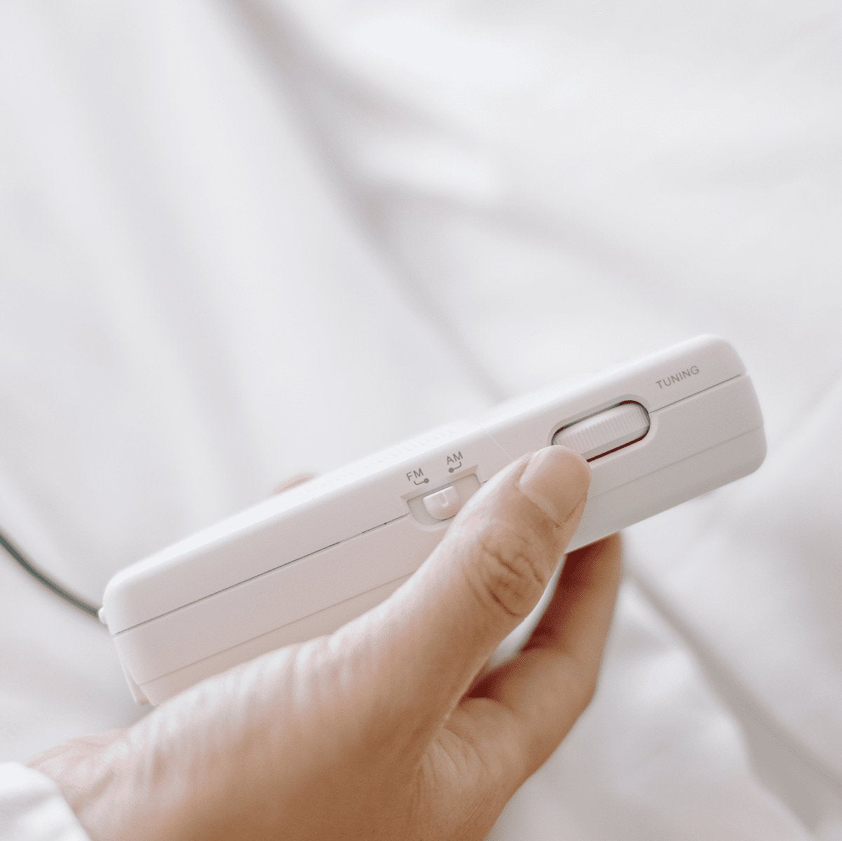 Sangean Sr-35 Blanco/ Radio De Bolsillo Fm/Am/Altavoz Integrado/Toma Auriculares