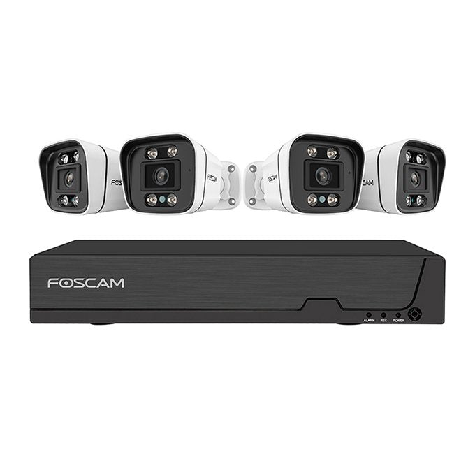 Foscam Fna108e-B4-2t Kit De Videovigilancia Alámbrico 8 Canales