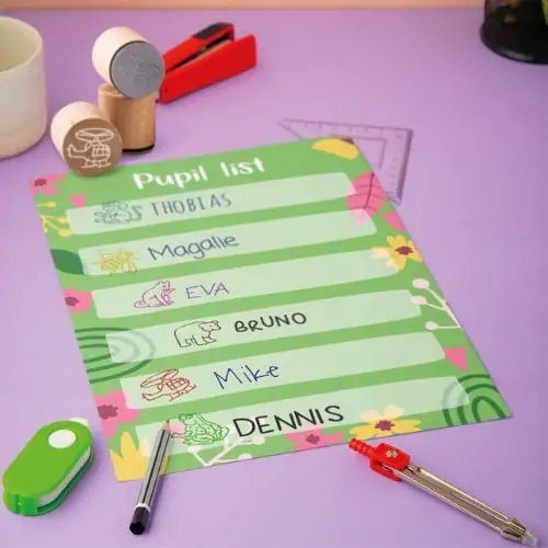 Colop Woodies Mempel-Set "Farm Animation" Retail