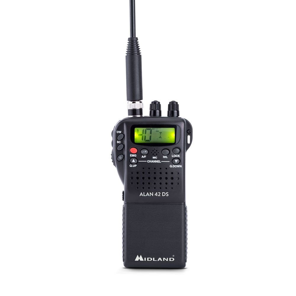 Midland C1267 Two-Way Radios 40 Canales 26.565 - 27.99125 Mhz Negro