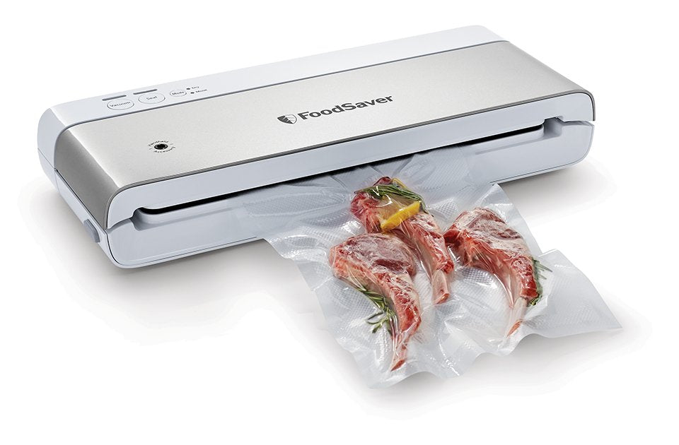 EAN 5060569672440 - FoodSaver VS0100X sellador al vacío Plata, Blanco imagen 5