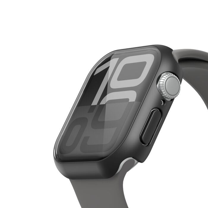 Belkin Temp.Curve 2in1 360 Antib Displ.Apple Watch 10, 42mm Schw.