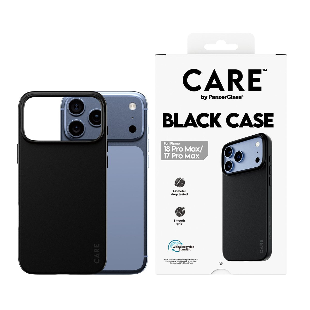 Care By Panzerglass Tpu Case Negro Iphone 17 Pro Max