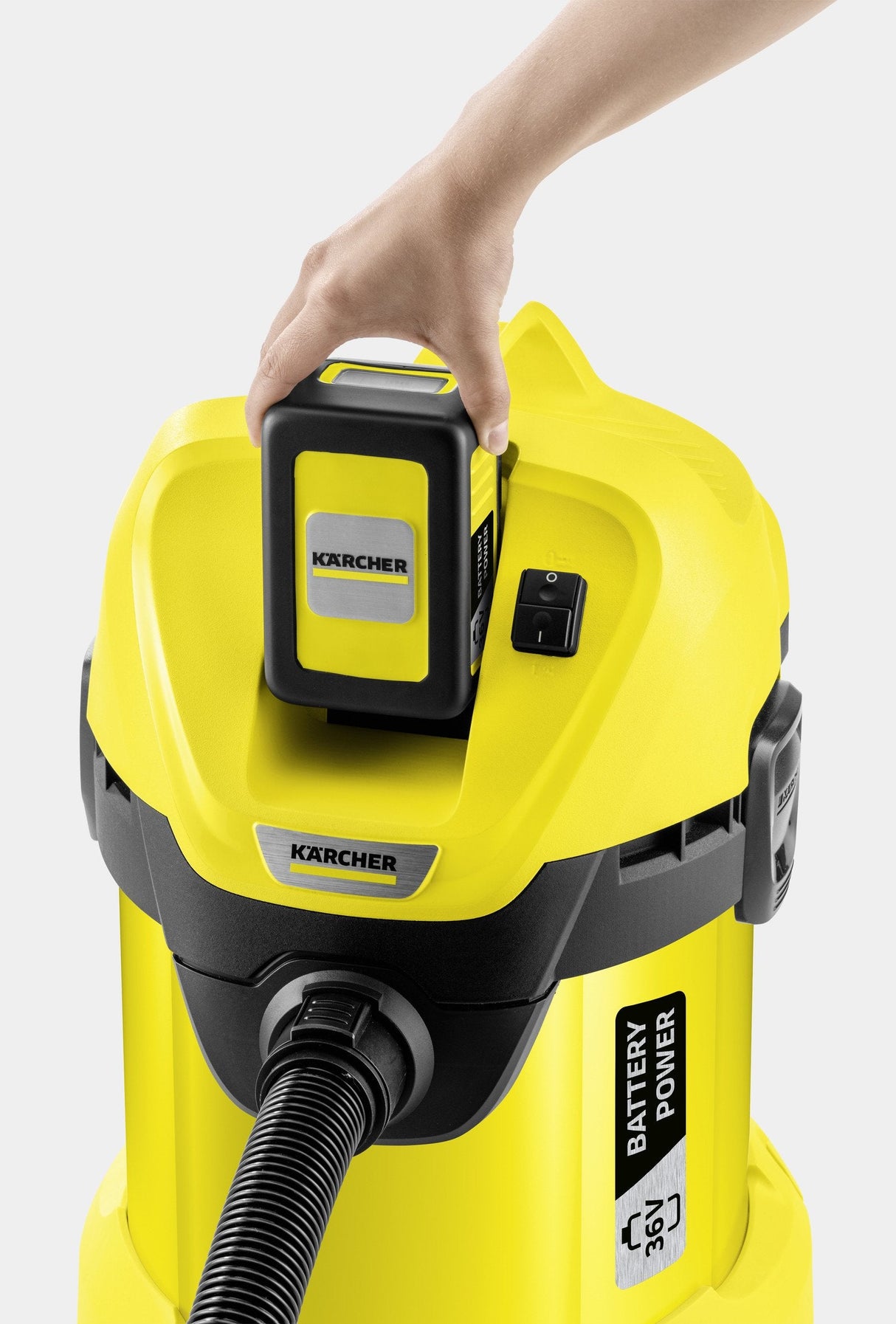 Aspirador Industrial Karcher Multifuncional Wd 3 - Con Batería Extraíble 36 V / 2.5 Ah