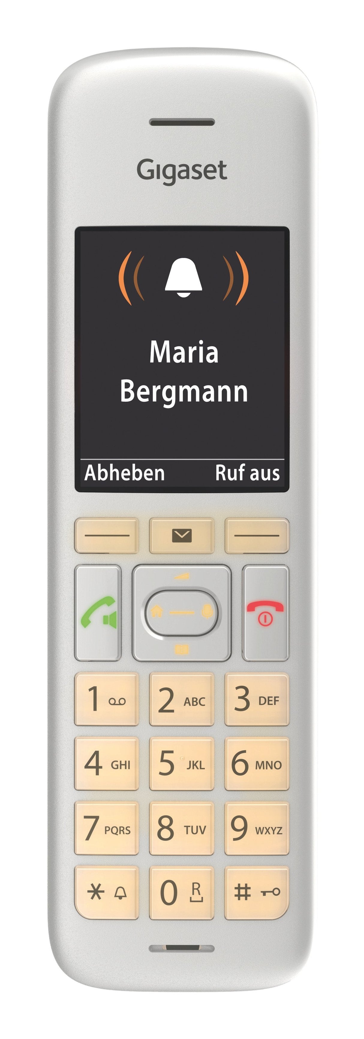 Teléfono Gigaset Ce575hx Dect Identificador De Llamadas Plata