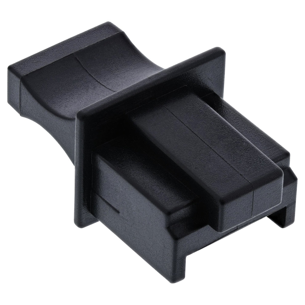 Inline Guardapolvo Para Rj45 Hembra Negro 10uds.