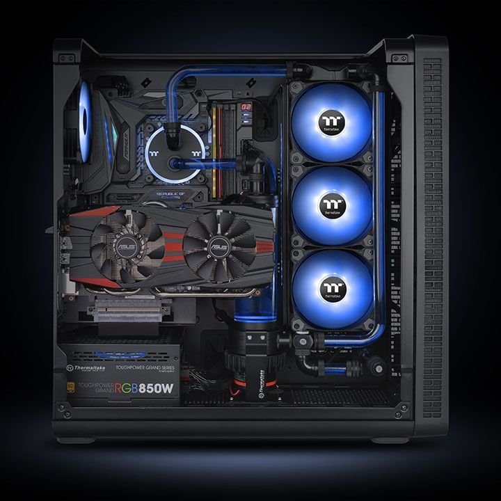 EAN 4713227525220 - Thermaltake Pure A14 Carcasa del ordenador Ventilador 14 cm Negro 1 pieza(s) imagen 2