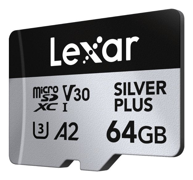 Lexar Professional Silver Plus Microsdxc Uhs-I Card 64 Gb