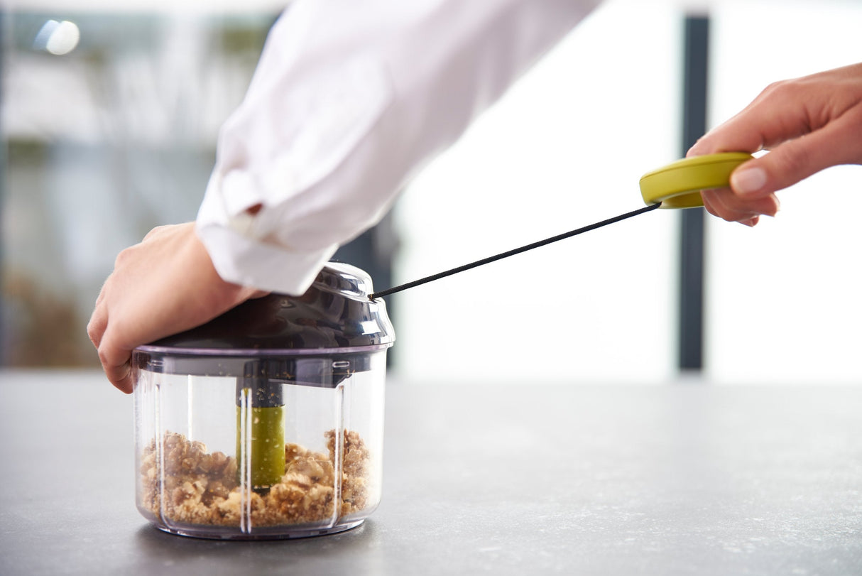 Tefal 5-Sekunden Zerkleinerer, Maxi-Kit Mit 4 Klingen (Negro/Verde, Manuell, 900ml) K13210