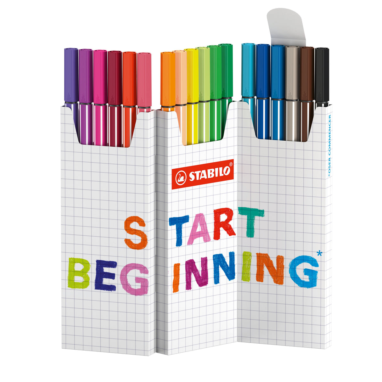 EAN 4006381616751 - STABILO Pen 68 rotulador Medio Multicolor 18 pieza(s) imagen 1