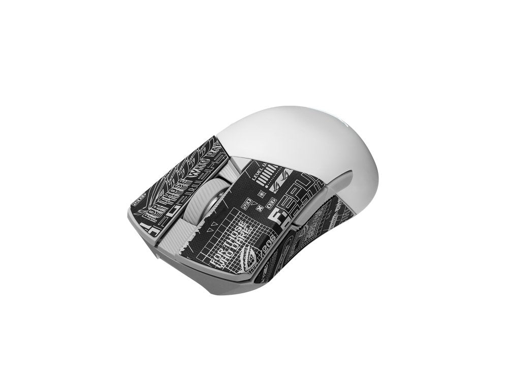 EAN 4711081757764 - ASUS ROG Gladius III Wireless Aimpoint White ratón Juego mano derecha RF Wireless + Bluetooth + USB Type- imagen 4
