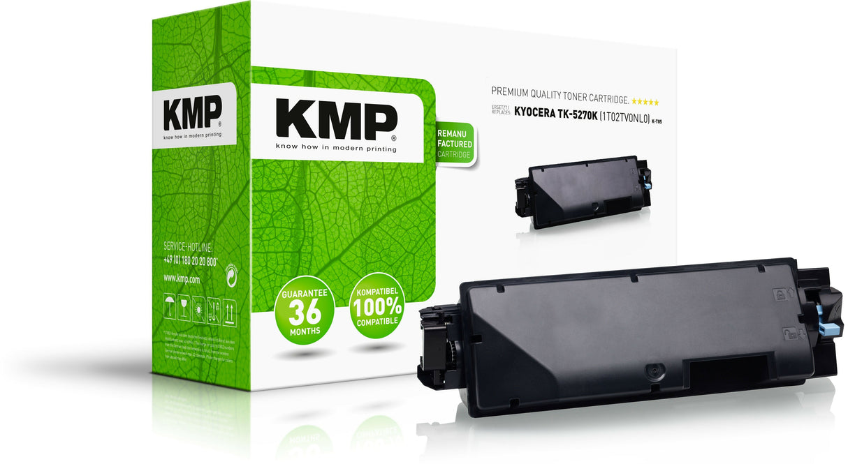 Toner Compatible Kyocera Kmp Tk-5270k/Tk5270k Black 8000 S. K-T85