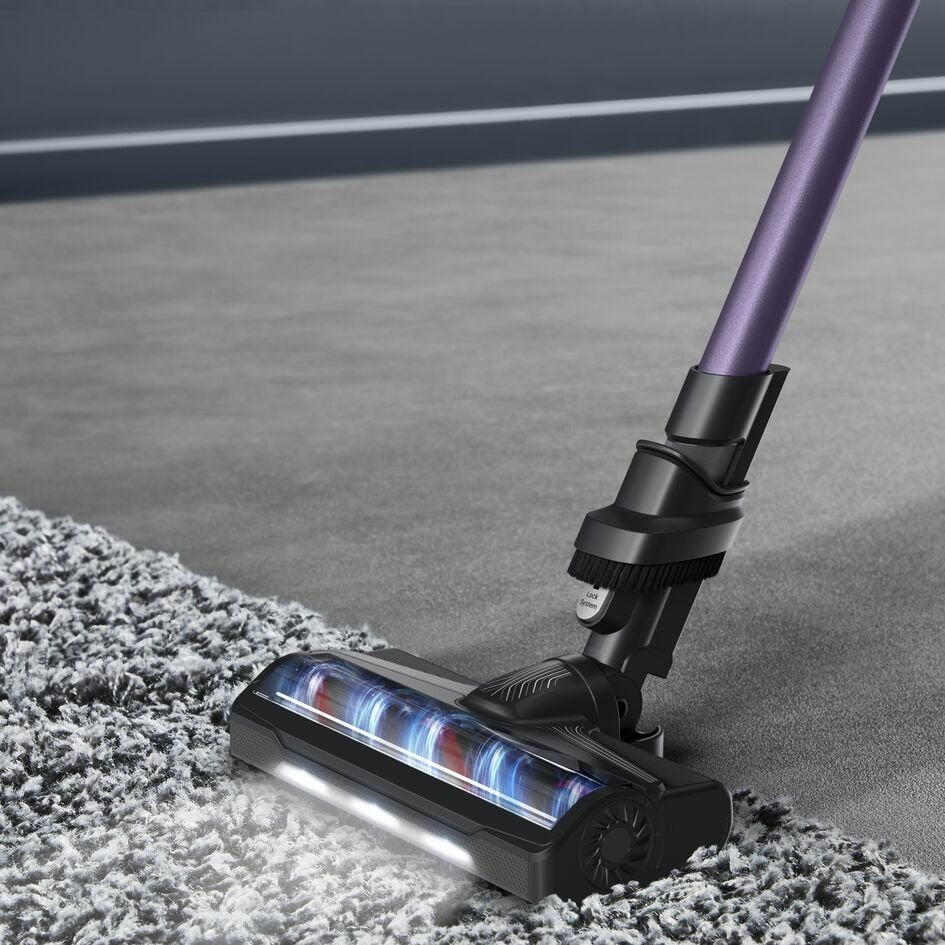 EAN 3221616113398 - Rowenta RH6A31 Aspiradora escoba 2 en 1 Batería Secar Sin bolsa 140 W Negro, Púrpura imagen 4