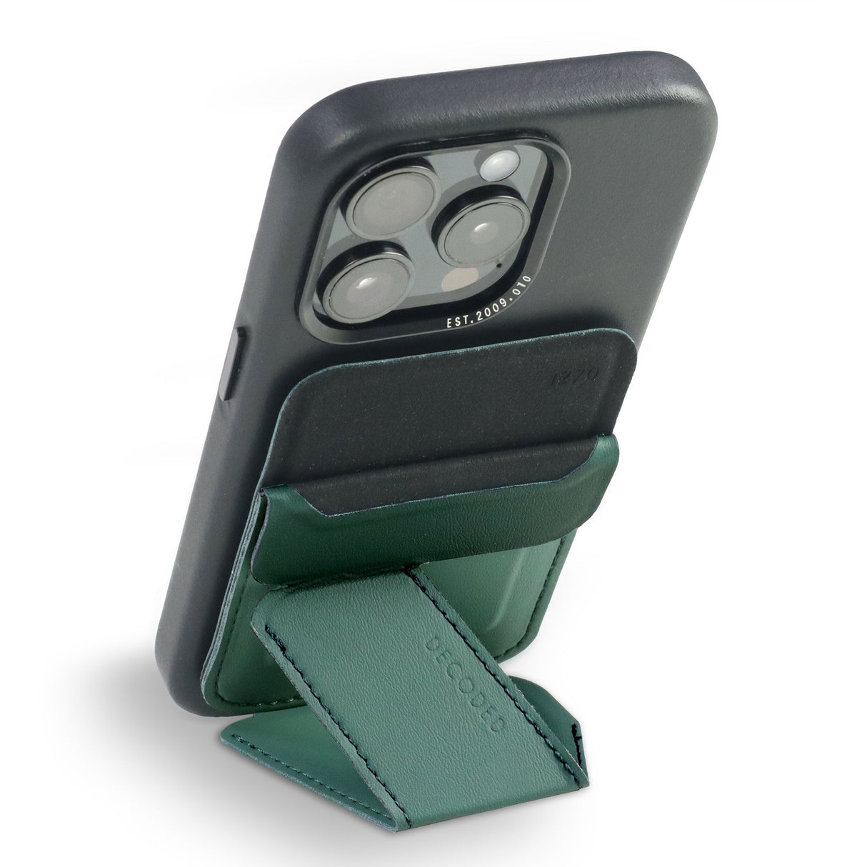 Decoded Silicone Magsafe Card Stand Sleeve Sage Leaf