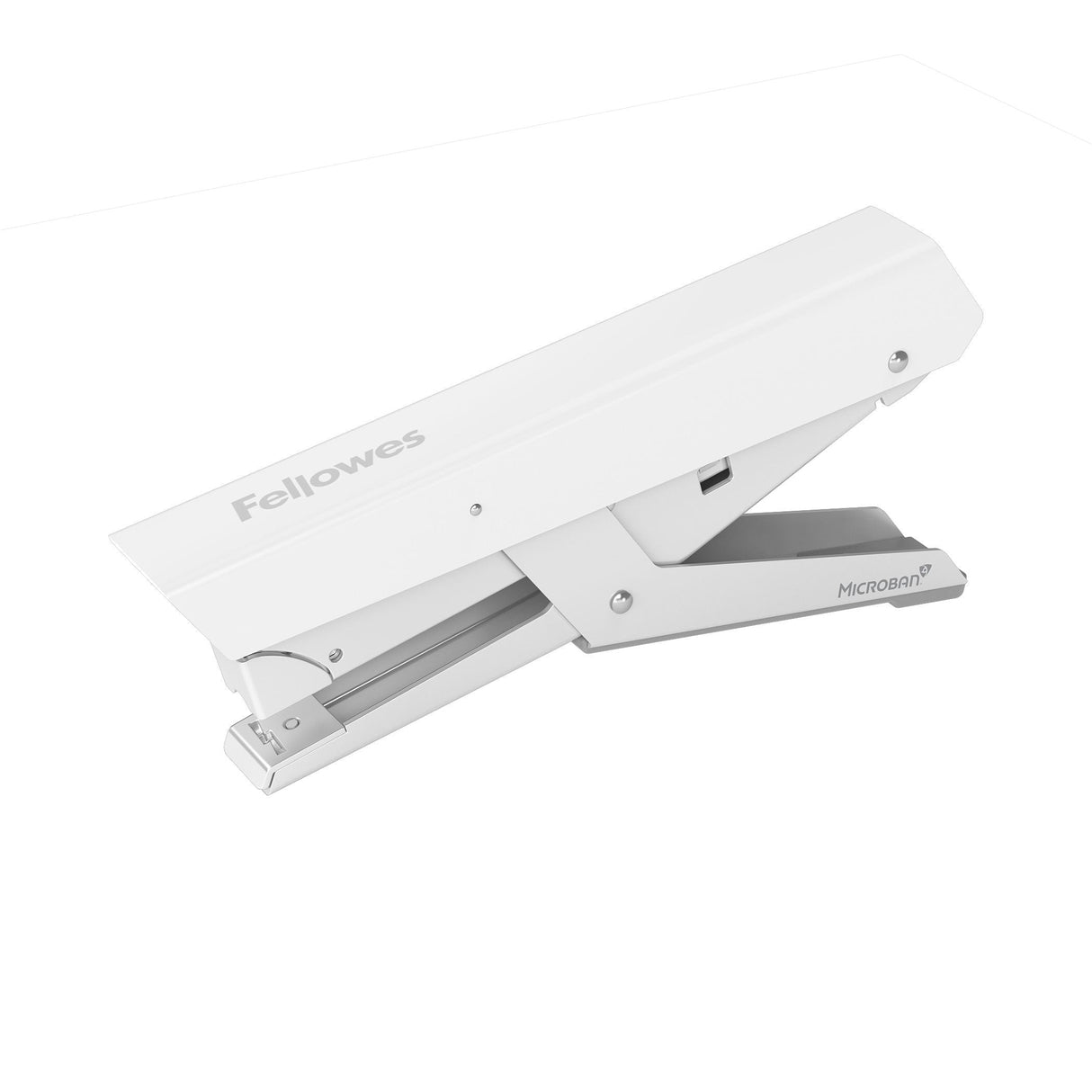 Fellowes Lx890 Grapadora De Tenaza Con Proteccion Microban - Admite Grapas De 24/6, 26/6 Y 24/8, 26/8 - Color Blanco
