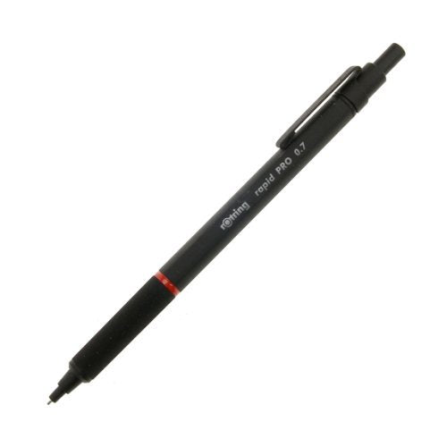 Rotring Portaminas De Precisión Rapid Pro Matt Negro Fm 0.5mm Caja Regalo