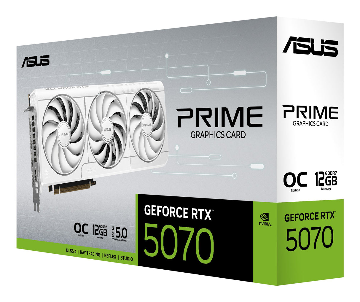 EAN 4711636046121 - ASUS Prime -RTX5070-O12G-WHITE NVIDIA GeForce RTX 5070 12 GB GDDR7 imagen 9