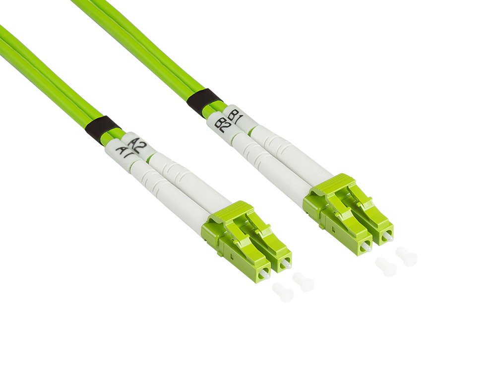 EAN 4014619741205 - Alcasa LW-802LC5 Cable de fibra óptica e InfiniBand 2 m LC Verde imagen 1
