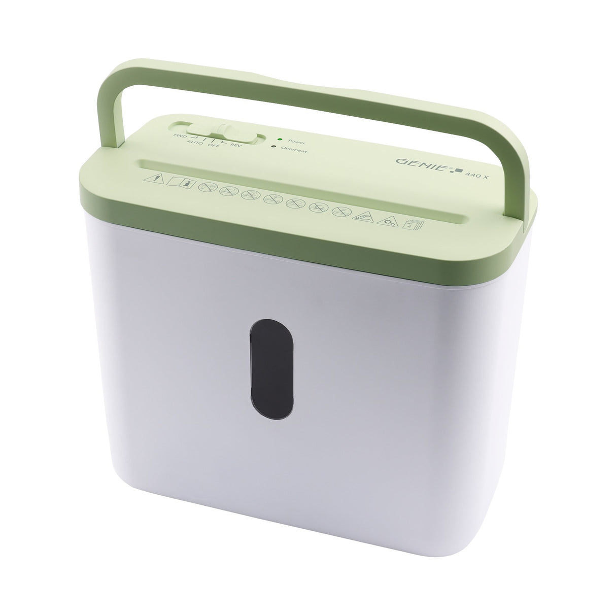 EAN 4030152953677 - Genie 440 X GR triturador de papel Corte cruzado 72 dB Verde, Blanco imagen 2