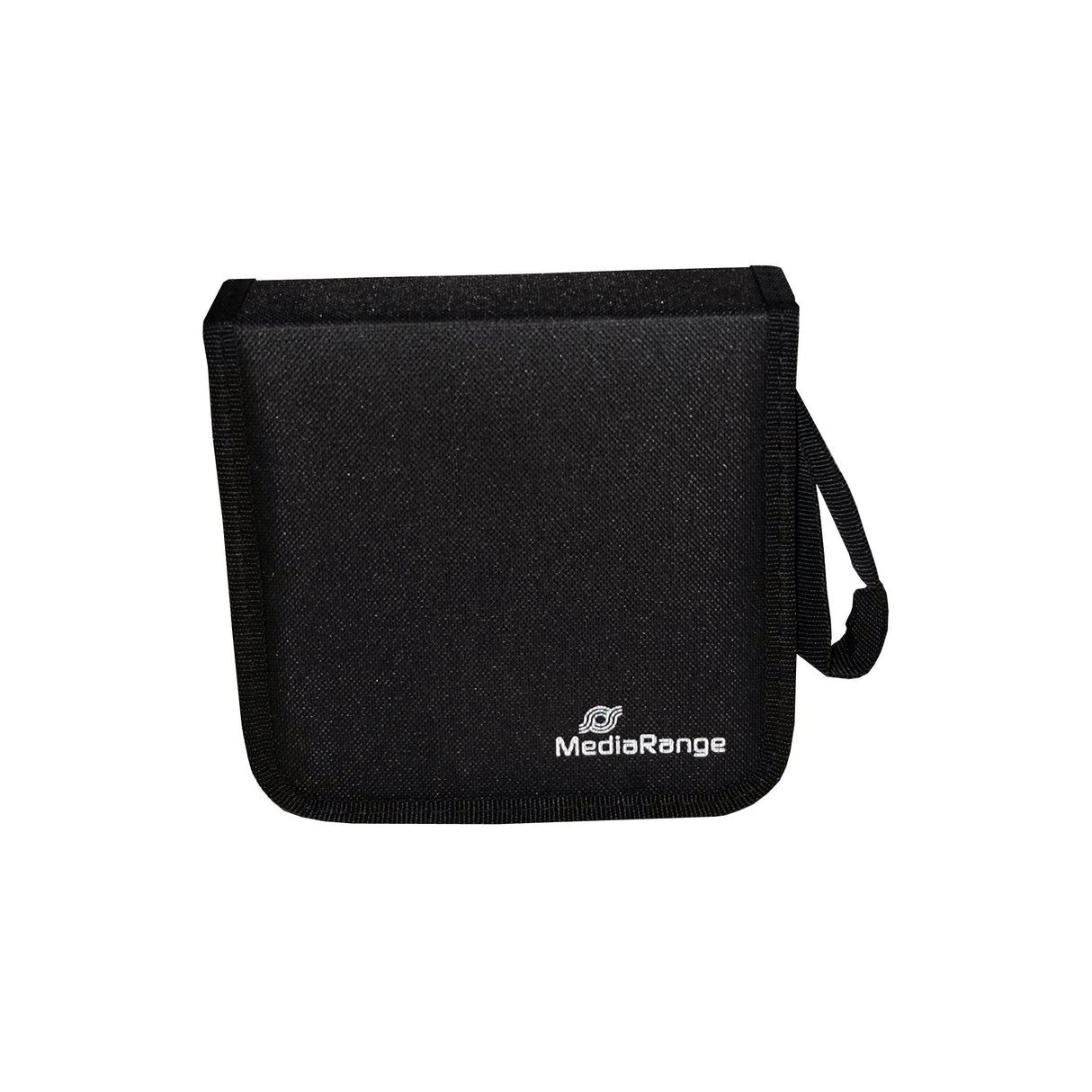 Mediarange Box50 Funda Para Discos Ópticos Funda Cartera 24 Discos Negro