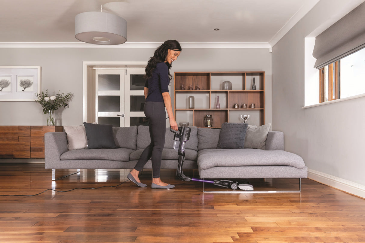 Shark Hz500eu Aspirador Broom Bagless 0.4 L 450 W Black, Purple