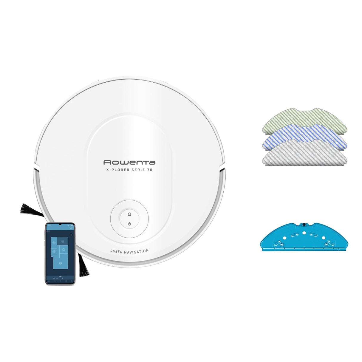 Aspirador Robot Rowenta Rr8477wh Serie 70 Animal & Allergy