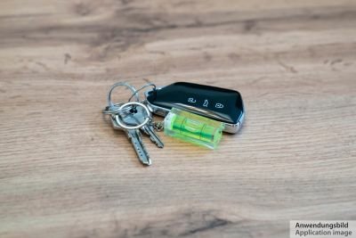 Kabelmeister Tool-003 Llavero Tipo Cartera Llavero De Anilla Plata, Transparente, Amarillo