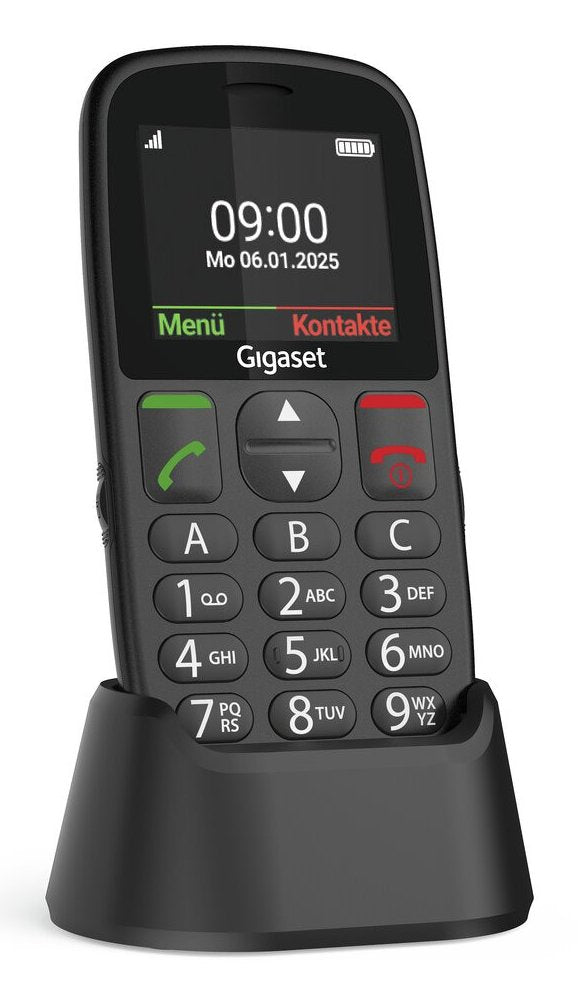 EAN 4255781906126 - Gigaset GL395 5,59 cm (2.2") 90 g Negro Teléfono para personas mayores imagen 6